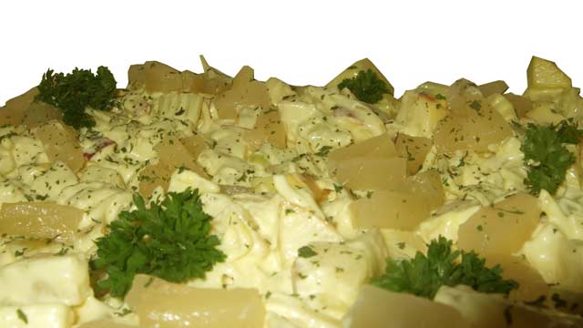 Ananas-kip salade