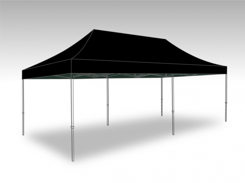 Partytent Easy Up 4x8 meter