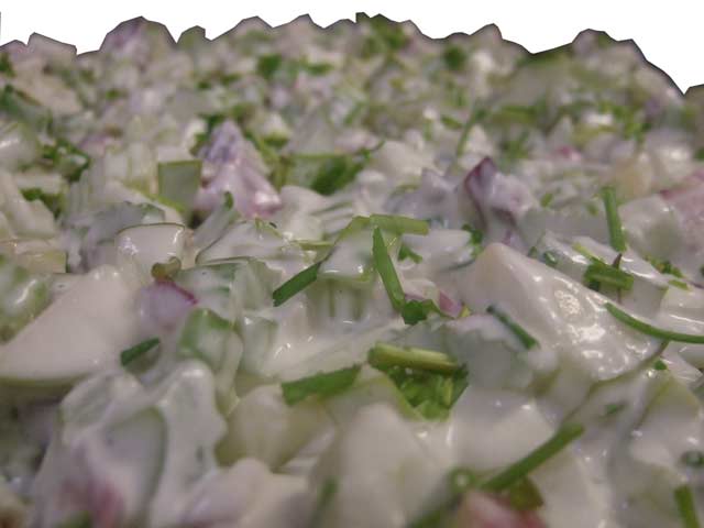 Knabbel-salade (per 250 Gram)
