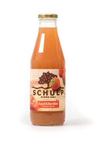 Schulp Appel-aardbei 750ml