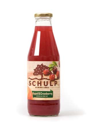 Schulp Appel-cranberry 750ml