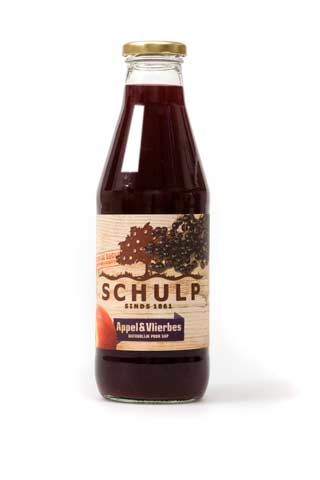 Schulp Appel-vlierbes 750ml