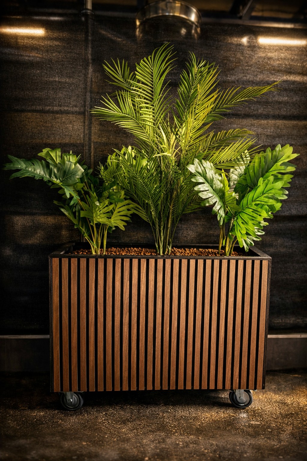 Plantenbak-luxe - Verrijdbaar